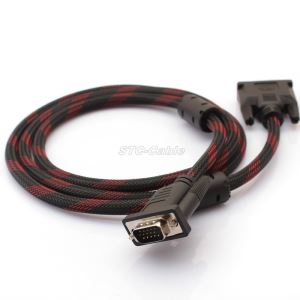 Najlon pletenicu 15 M/M VGA kabel VGA kablom
