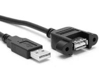 Tabla Mount USB2.0 kabel A mužjak da žena oznaku tipa kabla