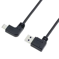 USB tip C do 90 stepena redu pod uglom mužjak-mužjak USB kabl 3.1 i 3.0 konvertor